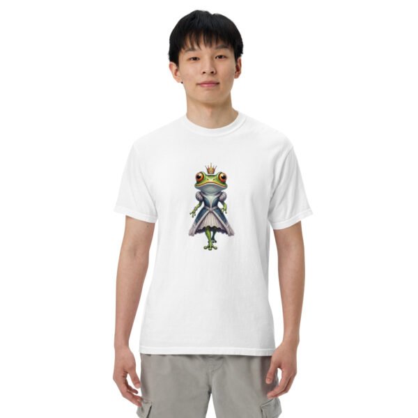 Frog Fashion Model1: Unisex garment-dyed heavyweight t-shirt - Image 50
