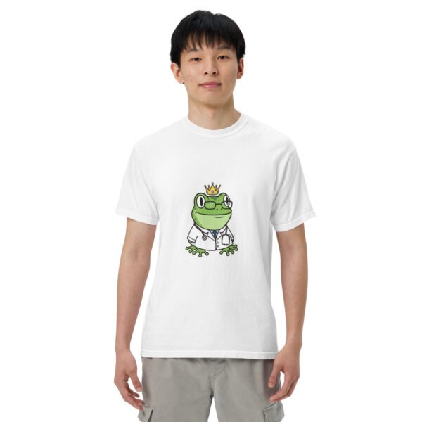 Dr. Frog: Unisex garment-dyed heavyweight t-shirt - Image 57