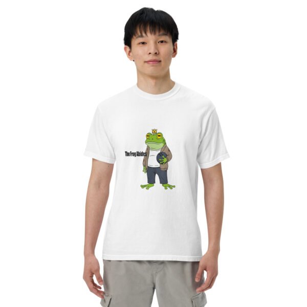 The Frog Abides: Unisex garment-dyed heavyweight t-shirt - Image 55