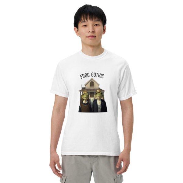 Frog Gothic: Unisex garment-dyed heavyweight t-shirt - Image 61