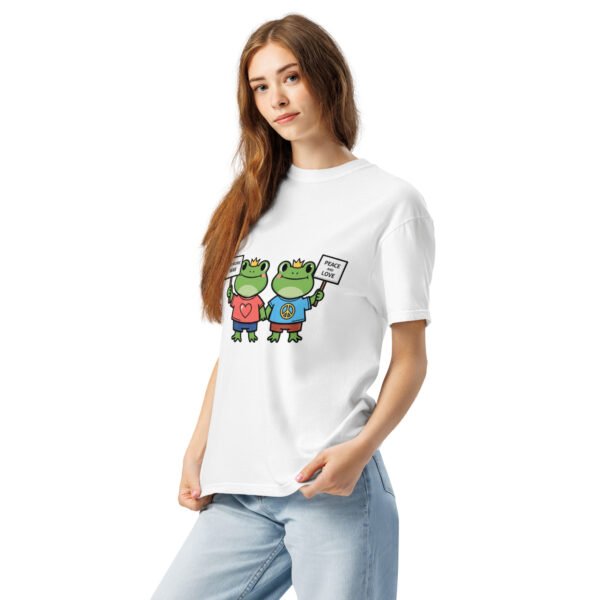 No More War: Unisex garment-dyed heavyweight t-shirt - Image 13