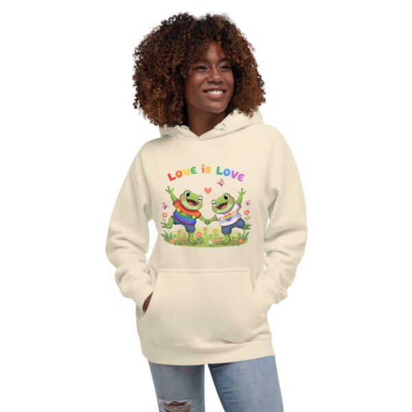 Love is Love: Unisex Hoodie - Image 21