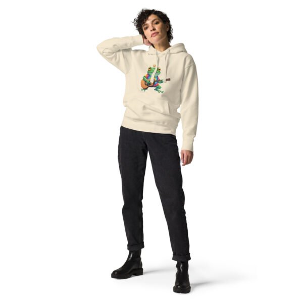 Frog Guitar: Unisex Hoodie - Image 20