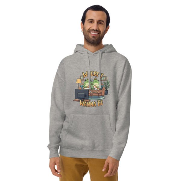 Where I Wanna Be: Unisex Hoodie - Image 3