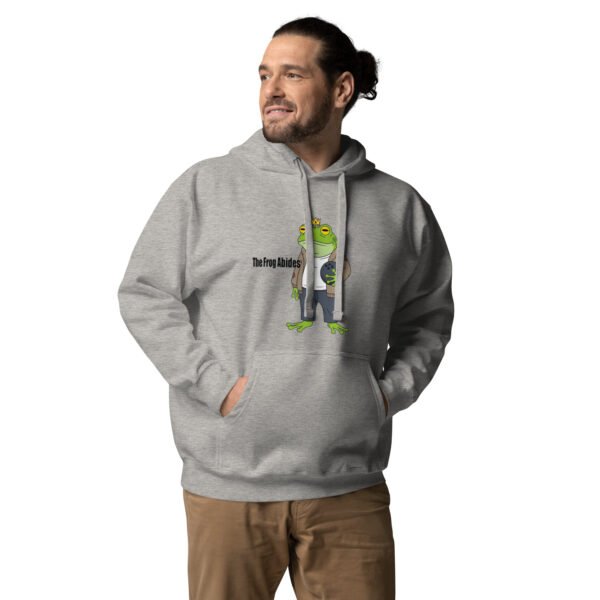 The Frog Abides: Unisex Hoodie - Image 11