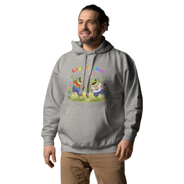Love is Love: Unisex Hoodie - Image 10