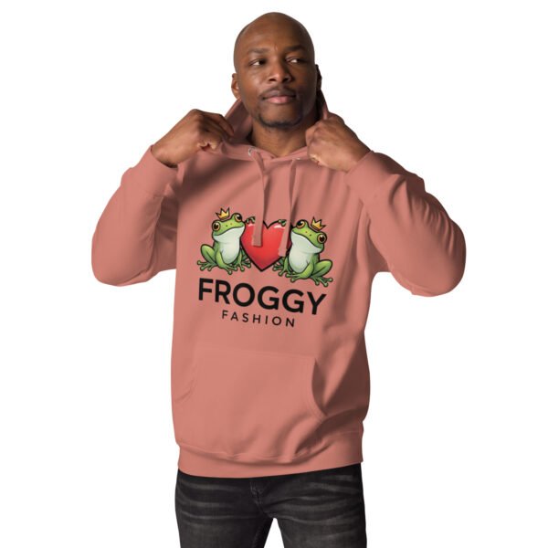 Froggy Fashion: Unisex Hoodie - Image 9