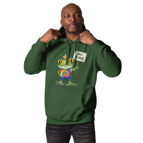 No King: Unisex Hoodie - Image 7