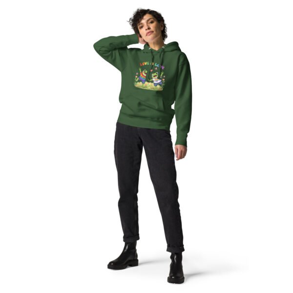 Love is Love: Unisex Hoodie - Image 8