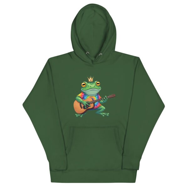 Frog Guitar: Unisex Hoodie - Image 27