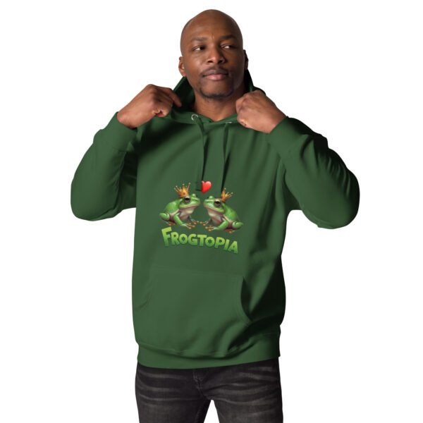 Frogtopia: Unisex Hoodie - Image 7