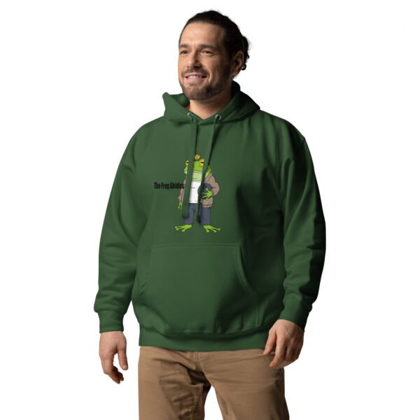 The Frog Abides: Unisex Hoodie - Image 6