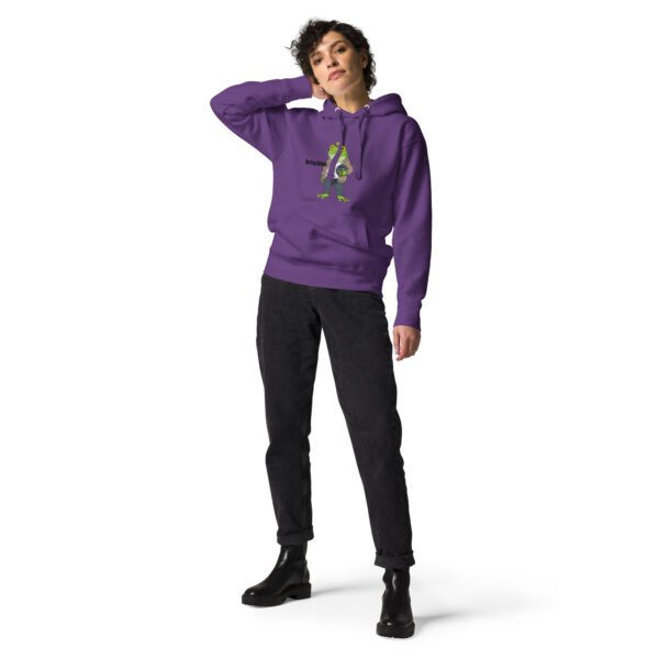 The Frog Abides: Unisex Hoodie - Image 3