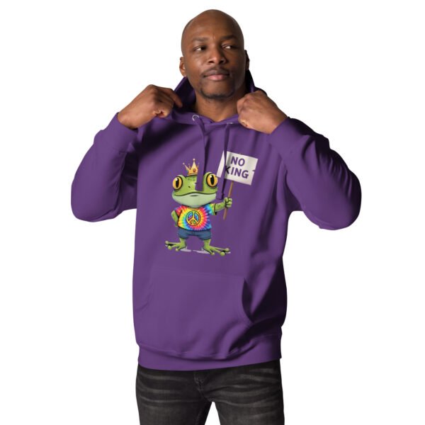 No King: Unisex Hoodie - Image 3