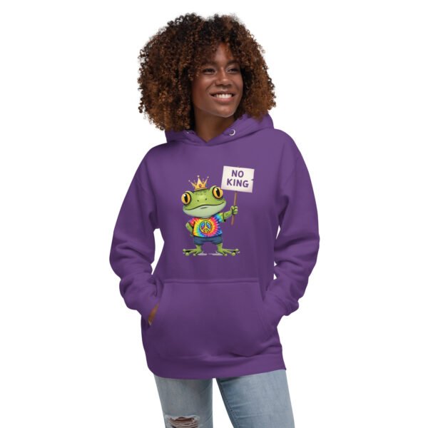 No King: Unisex Hoodie - Image 5