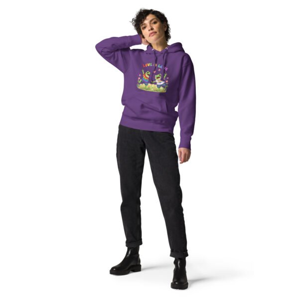 Love is Love: Unisex Hoodie - Image 4