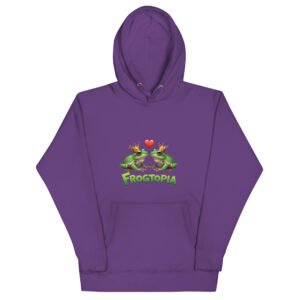 Frogtopia: Unisex Hoodie