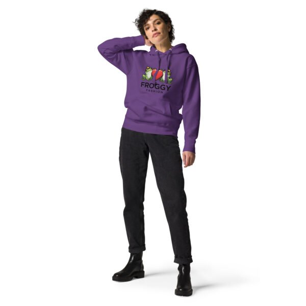 Froggy Fashion: Unisex Hoodie - Image 4