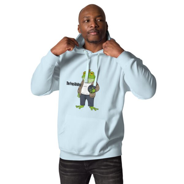 The Frog Abides: Unisex Hoodie - Image 15