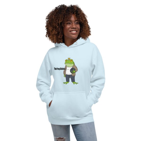 The Frog Abides: Unisex Hoodie - Image 16