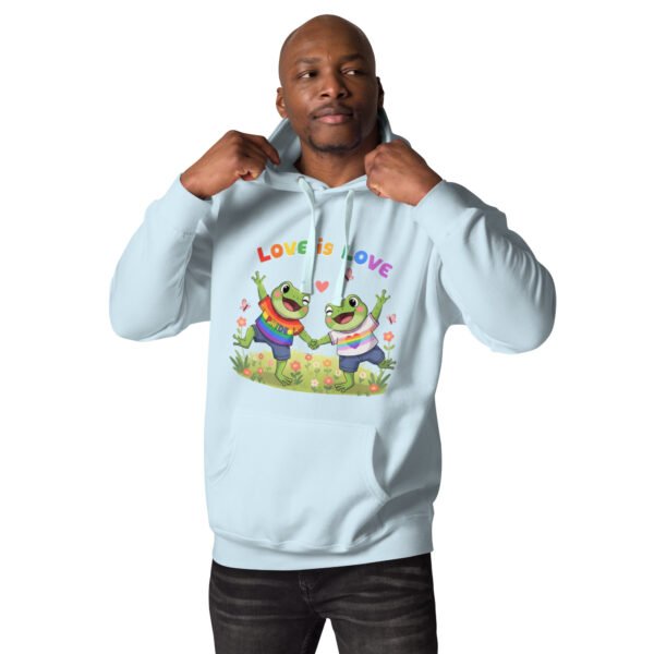 Love is Love: Unisex Hoodie - Image 14