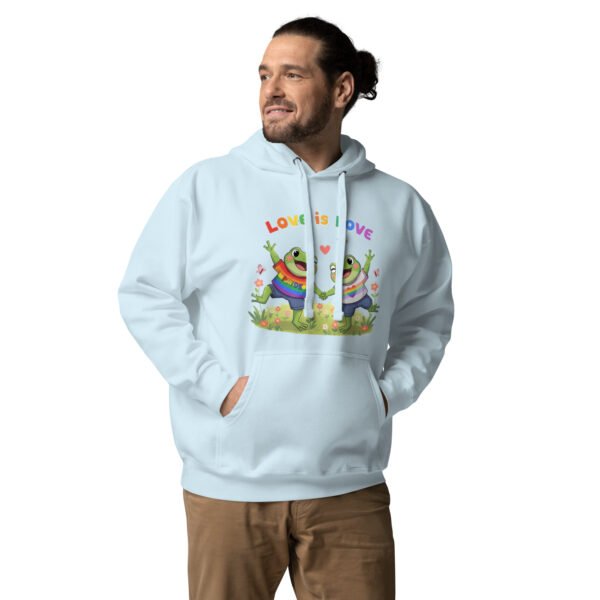 Love is Love: Unisex Hoodie - Image 15
