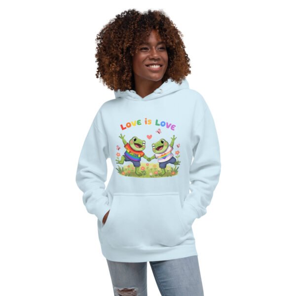 Love is Love: Unisex Hoodie - Image 17