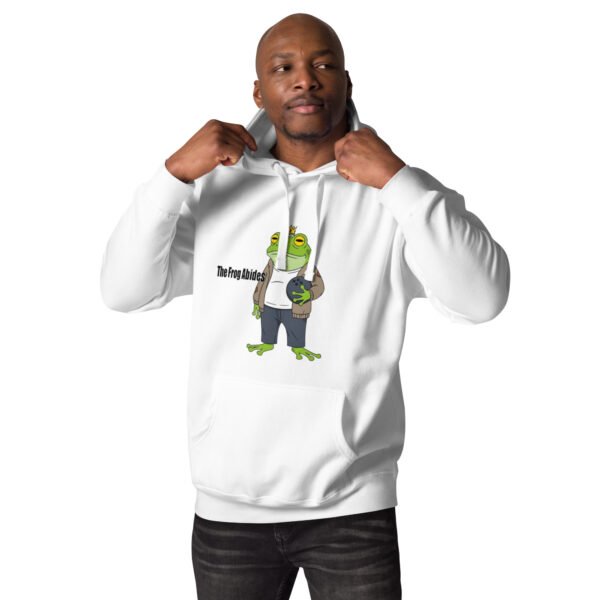 The Frog Abides: Unisex Hoodie - Image 23