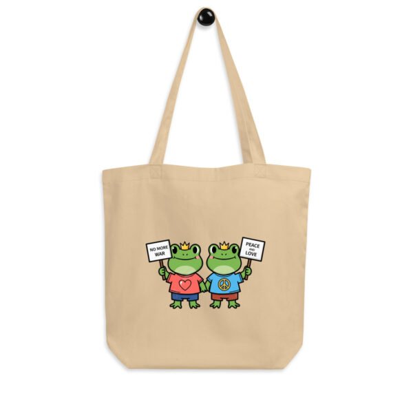No More War: Eco Tote Bag - Image 2
