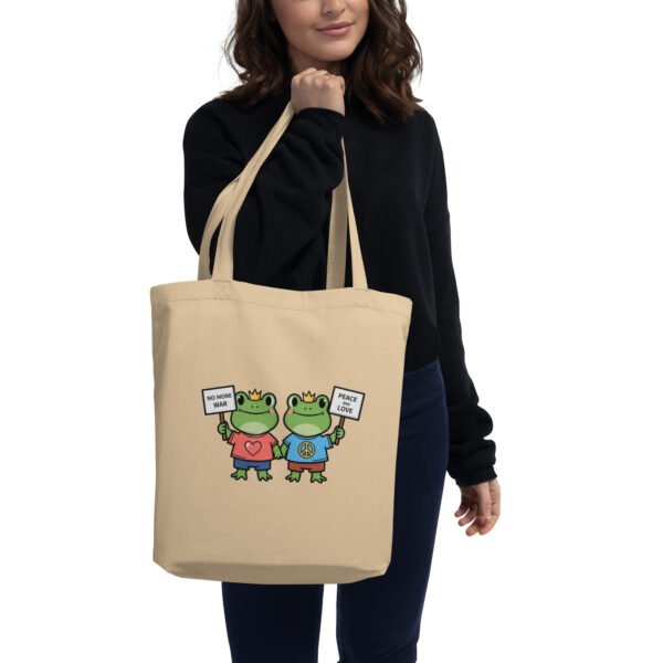 No More War: Eco Tote Bag - Image 3