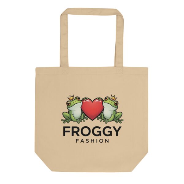Froggy Fashion: Eco Tote Bag - Image 4