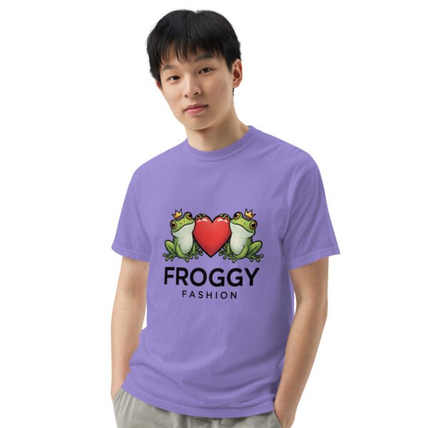Froggy Fashion: Unisex garment-dyed heavyweight t-shirt - Image 2