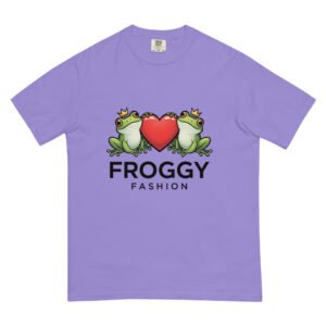 Froggy Fashion: Unisex garment-dyed heavyweight t-shirt
