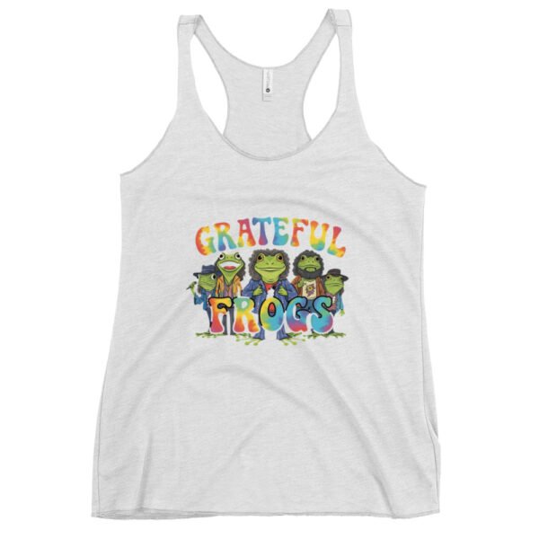Grateful Frogs: Women's Racerback Tank - Image 6