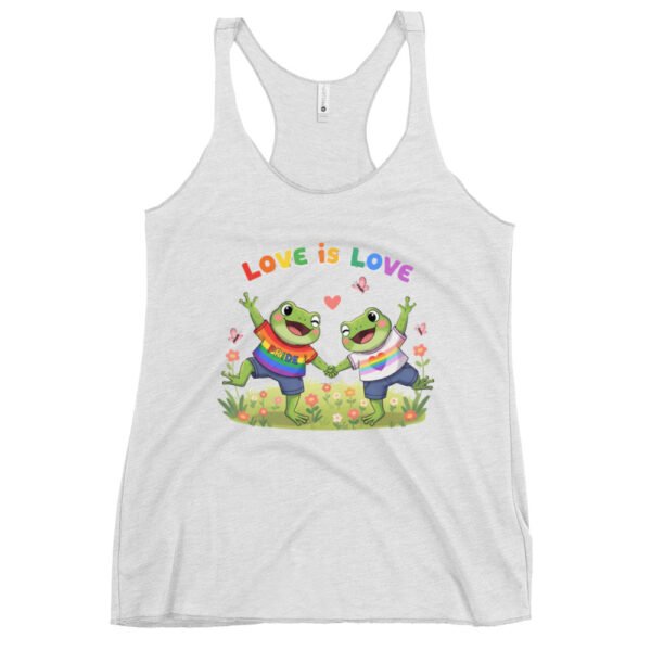 Love is Love: Women's Racerback Tank - Image 6