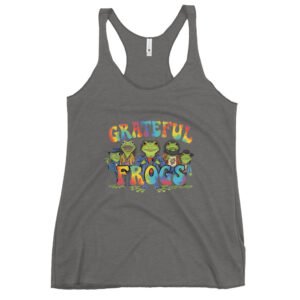 Grateful Frogs: Women's Racerback Tank