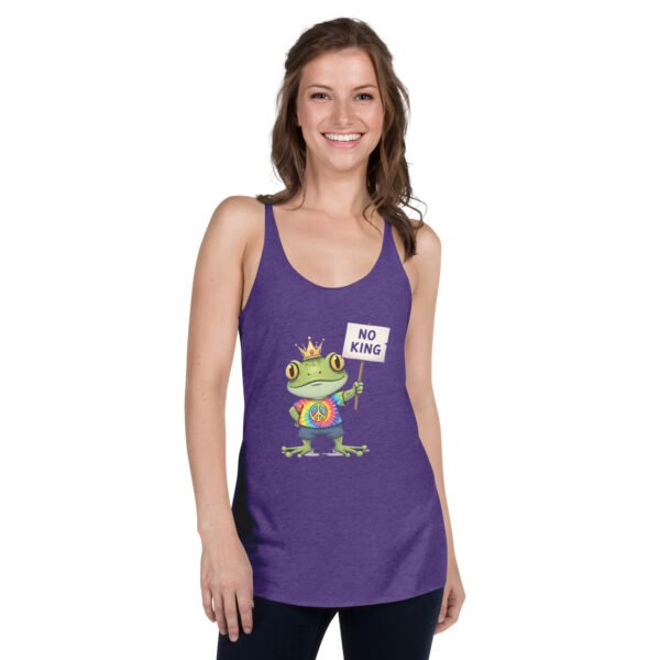 No King: Women's Racerback Tank - Image 3