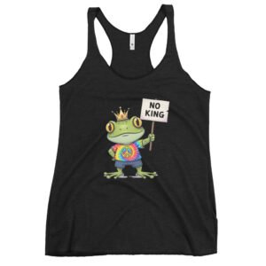 No King: Women's Racerback Tank