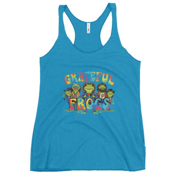 Grateful Frogs: Women's Racerback Tank - Image 5