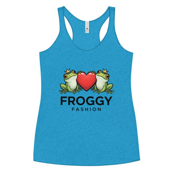 Froggy Fashion: Women's Racerback Tank - Image 6