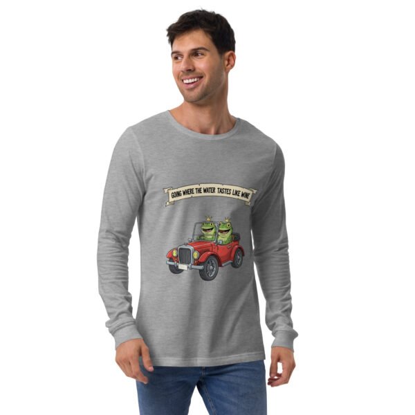 Going Where the Water: Unisex Long Sleeve Tee - Image 10