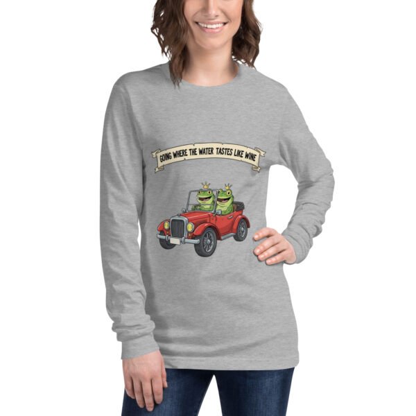 Going Where the Water: Unisex Long Sleeve Tee - Image 11