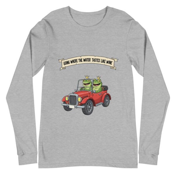 Going Where the Water: Unisex Long Sleeve Tee - Image 19