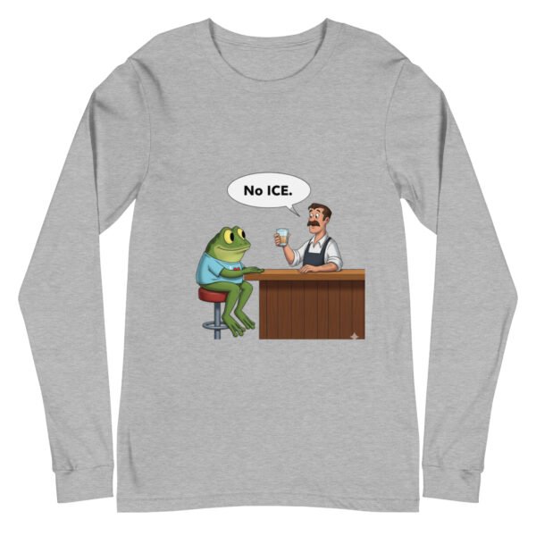 No ICE: Unisex Long Sleeve Tee - Image 27