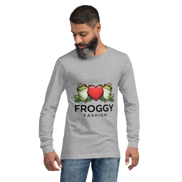 Froggy Fashion: Unisex Long Sleeve Tee - Image 8