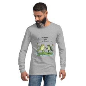 Ripple: Unisex Long Sleeve Tee
