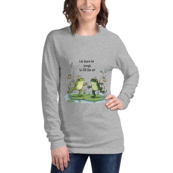 Ripple: Unisex Long Sleeve Tee - Image 9