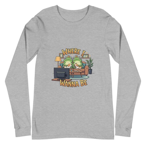 Where I Want to Be: Unisex Long Sleeve Tee - Image 16