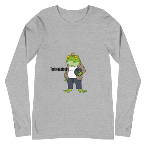 The Frog Abides: Unisex Long Sleeve Tee - Image 15