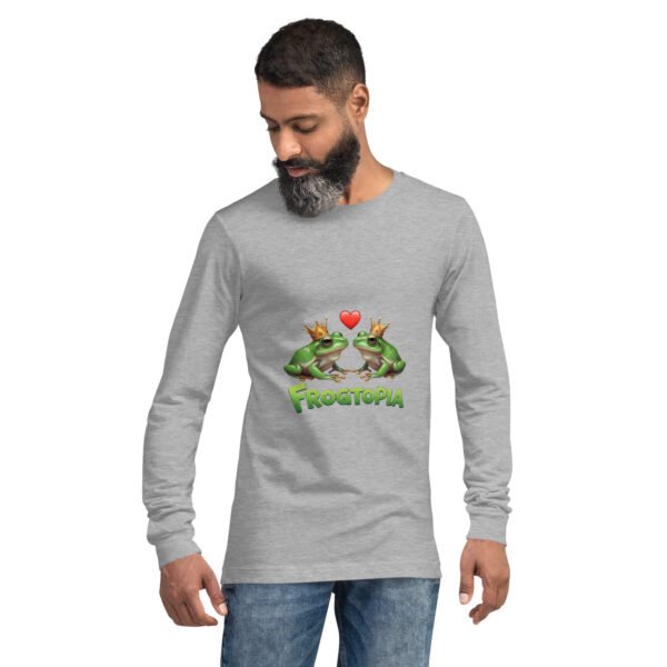 Frogtopia: Unisex Long Sleeve Tee - Image 7